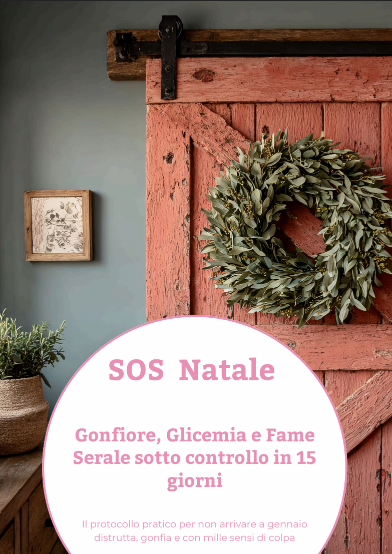 porta decorata di natale